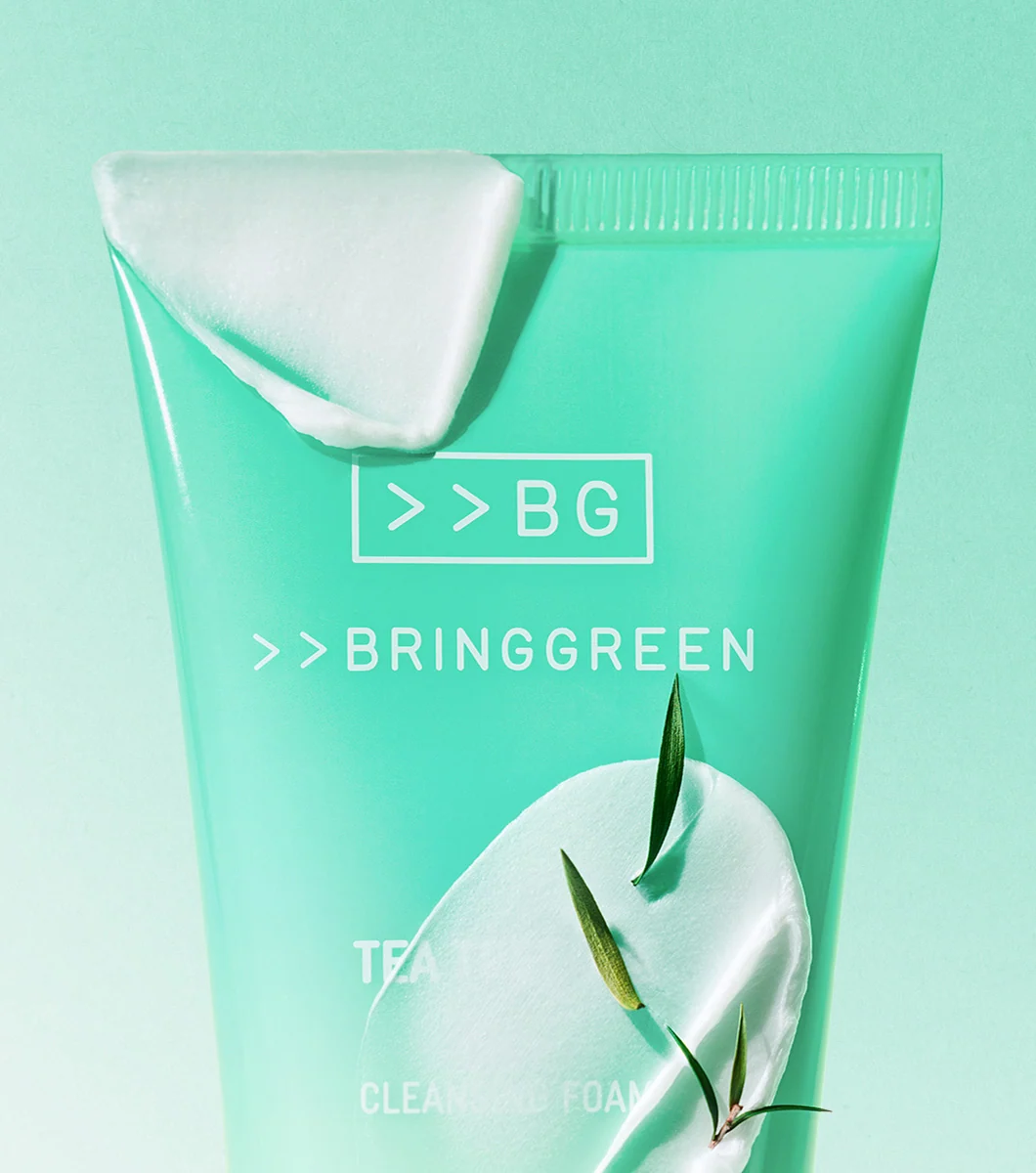 BRINGGREEN Tea Tree Cica Deep Cleansing Foam 120ml