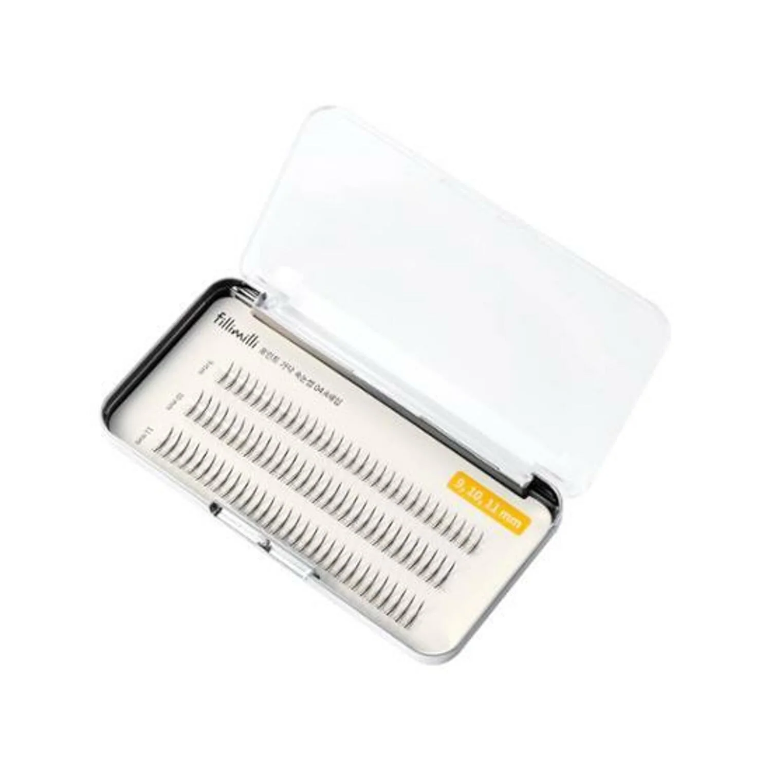 Skinko FILLIMILLI Point Piece Lashes 04 A Shape (9, 10, 11mm) (90 piezas) Pestañas Postizas