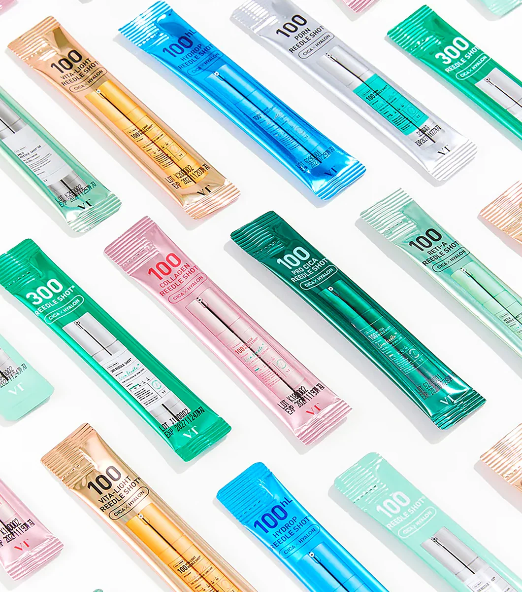 VT Cosmetics 10 mini unidades de serum con colágeno y microagujas