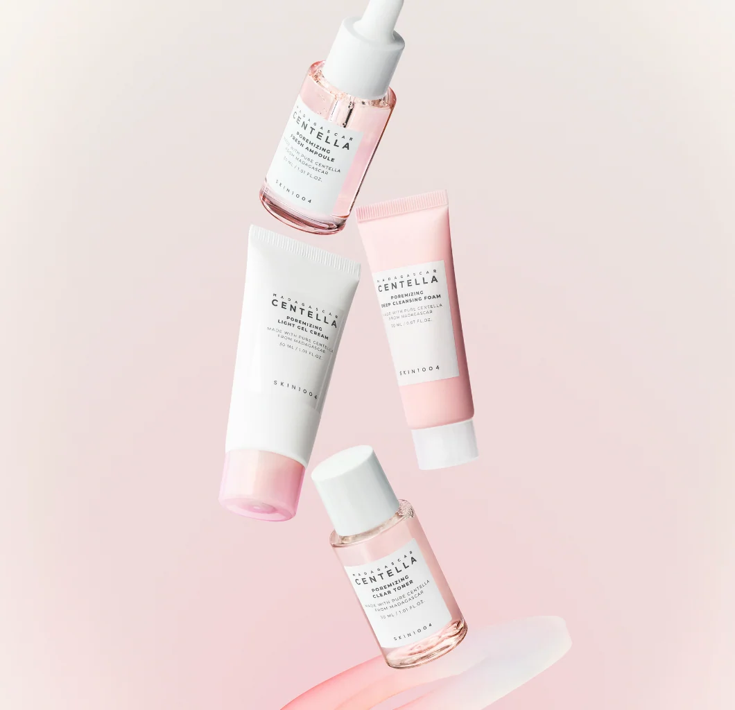 Skinko SKIN1004 Travel Kit Poromización Centella Asiatica De 4 Pasos Mini