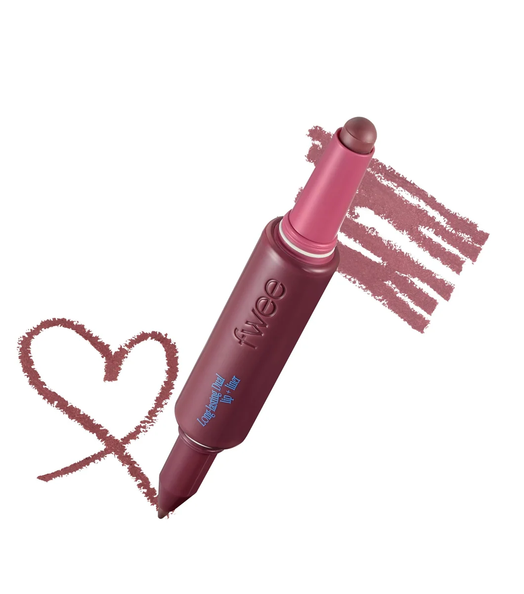 Fwee Long-Lasting Dual Coloring Stick Lip Liner Delineador de Labios Dual de Larga Duración