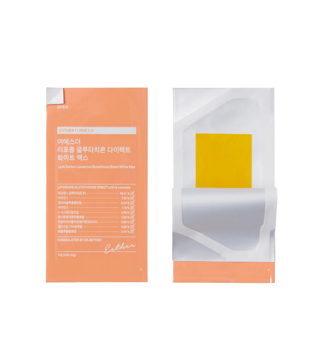 ESTHER FORMULA Lyuh Esther Liposome Glutathione White Max 30 láminas