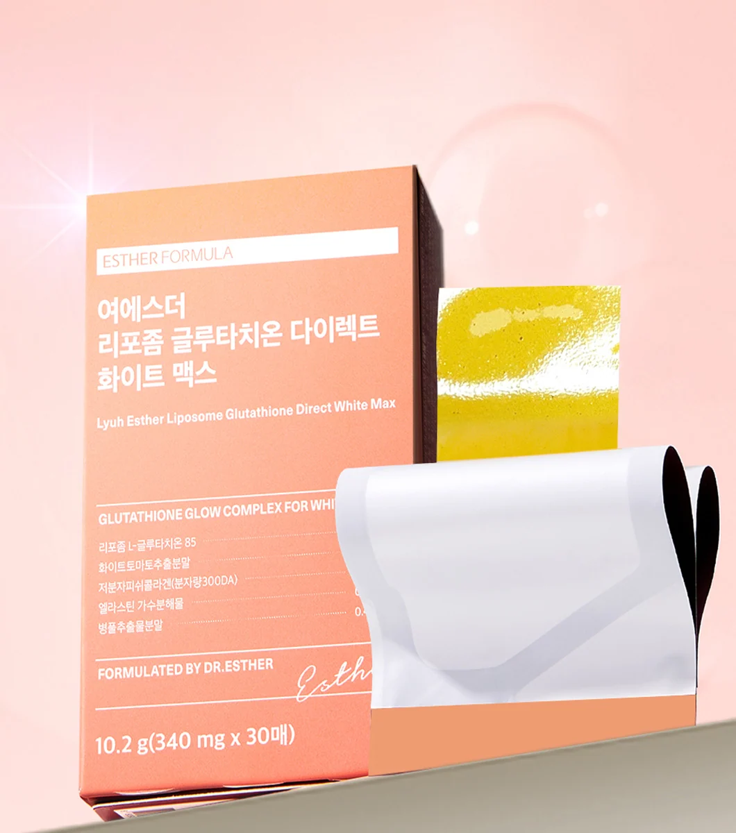 ESTHER FORMULA Lyuh Esther Liposome Glutathione White Max 30 láminas