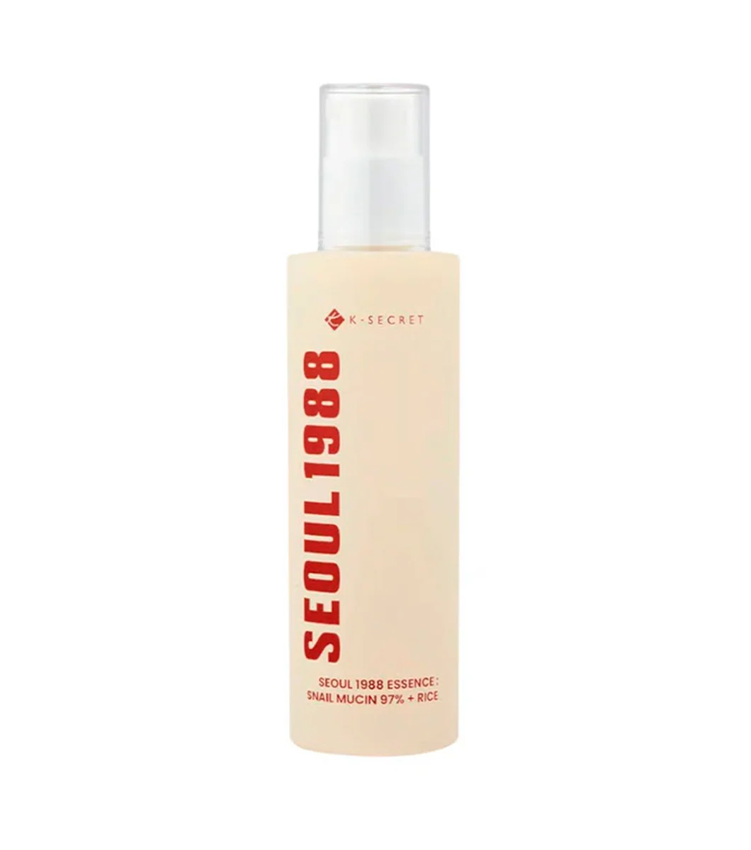 K-secret SEOUL 1988 Essence: Snail Mucin 97% + Rice 100ml