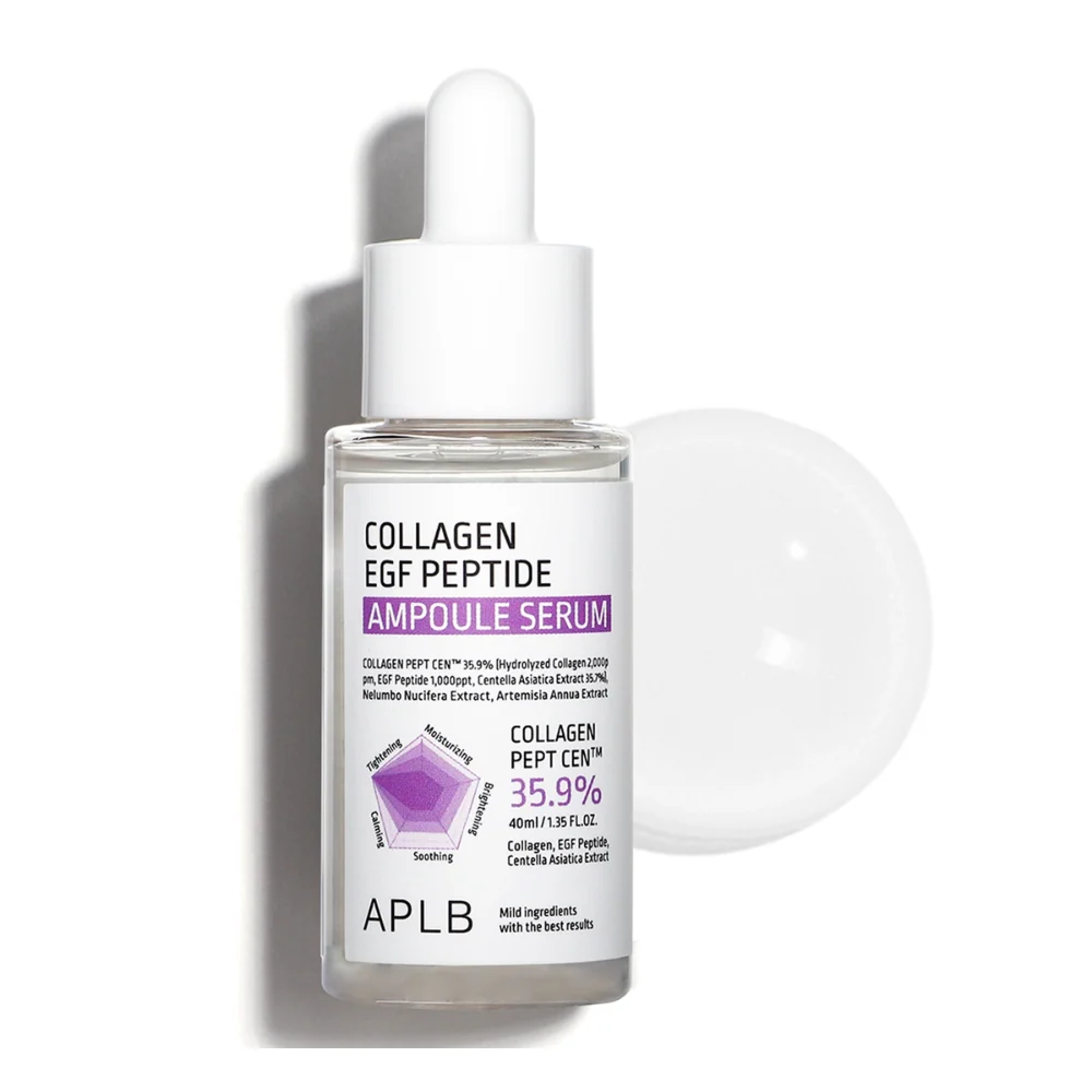 Skinko Serum Facial APLB Colageno EGF Peptidos 40ml Serum Reafirmante Con Colágeno Hidrolizado