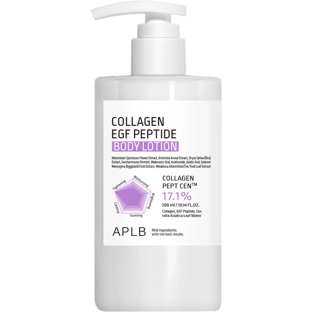 Skinko APLB Locion Corporal Con Colageno EGF Peptidos 300ml Hidratante y Reafirmante con Colágeno Hidrolizado