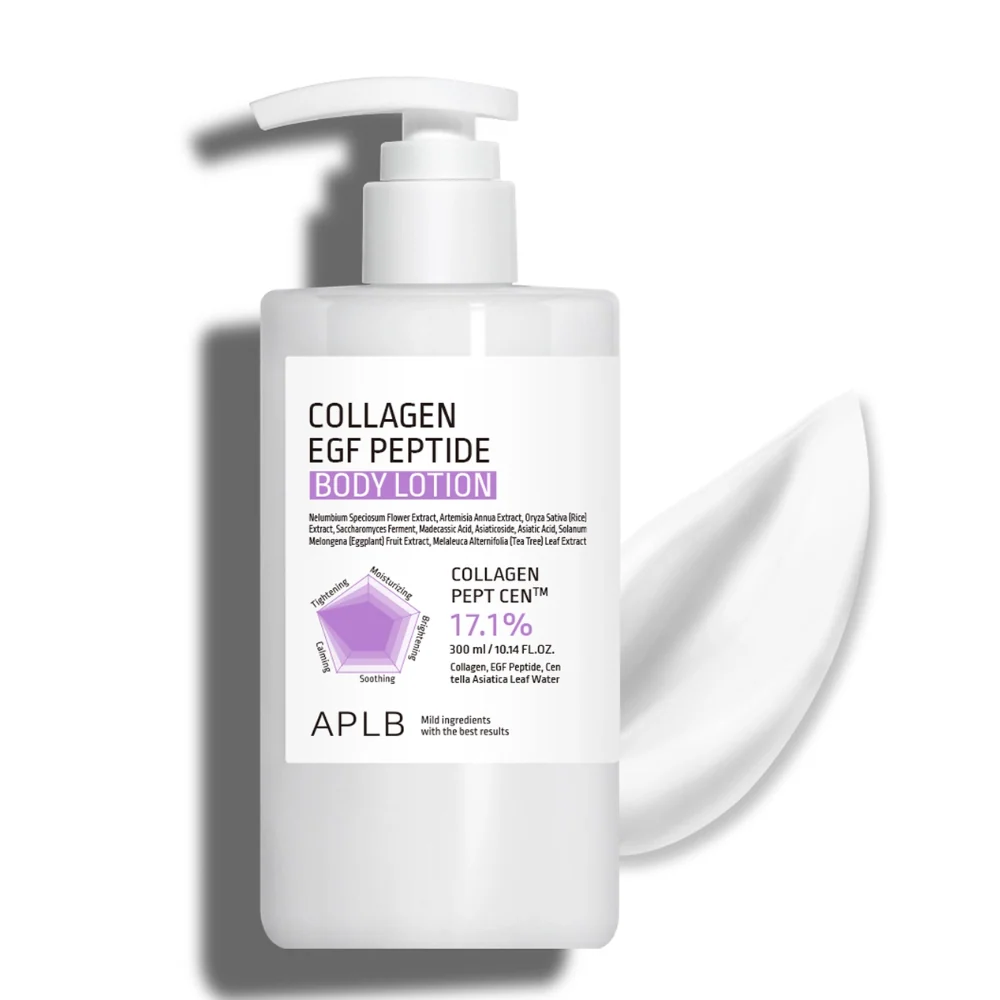 Skinko APLB Locion Corporal Con Colageno EGF Peptidos 300ml Hidratante y Reafirmante con Colágeno Hidrolizado