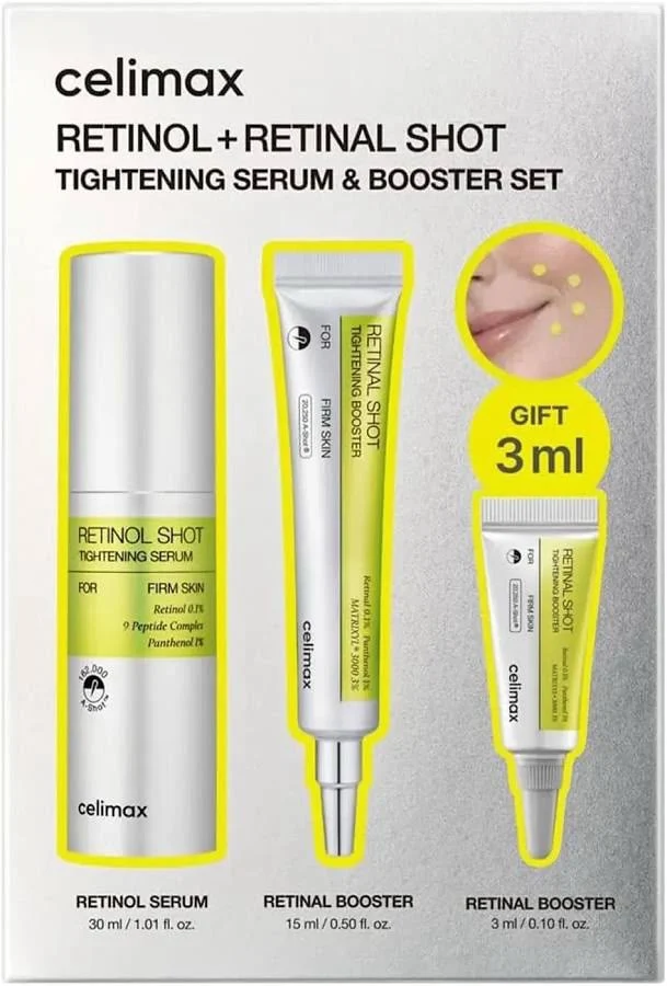Celimax The Vita-A Retinal Shot Tightening Booster + Retinol Shot Tightening Serum