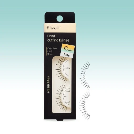 FILLIMILLI Point Cutting Lashes 01 Super Long C Curl (11mm)